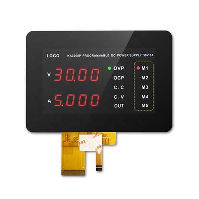 Màn hình mô-đun LCD TFT 480x272 4.3 inch với màn hình CTP, 12 giờ, ST7282, RGB-24bit TN