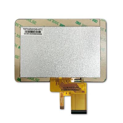 Màn hình mô-đun LCD TFT 480x272 4.3 inch với màn hình CTP, 12 giờ, ST7282, RGB-24bit TN