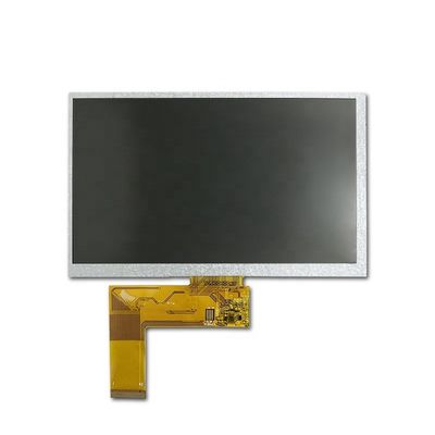 Màn hình LCD 800x480 Rgb, Bảng điều khiển màn hình LCD 7 inch 500 Cd / M2 Chống chói sáng