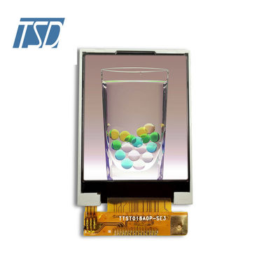 Mô-đun LCD 1,8 inch Tft Spi 128x160 Độ phân giải 300 Cd / M2 Độ sáng