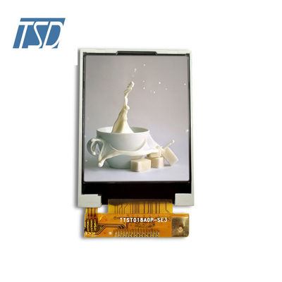 Mô-đun LCD 1,8 inch Tft Spi 128x160 Độ phân giải 300 Cd / M2 Độ sáng