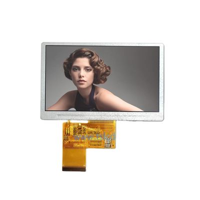 Độ sáng cao Màn hình LCD 4,3 inch Tft Độ phân giải 480x272 WQVGA