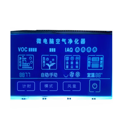 Bảng điều khiển màn hình LCD ngoài trời có thể truyền qua PIN kim ​​loại Chế độ HTN được hàn nhiệt