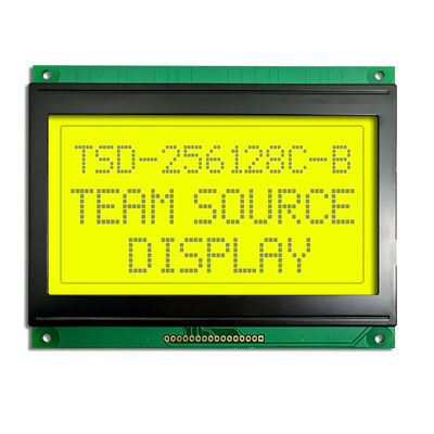 Tùy chỉnh 256x128 STN Mô-đun hiển thị màn hình LCD đơn sắc màu dương truyền qua COB tích cực màu xanh lam tùy chỉnh