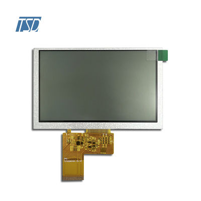 Mô-đun LCD TN TFT 800xRGBx480 5 '' có thể đọc được ánh sáng mặt trời với giao diện RGB