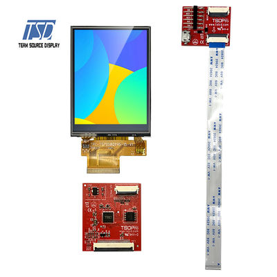 Hàng trắng Mô-đun LCD TN UART truyền qua QVGA 2,8 inch 240x320 300nits