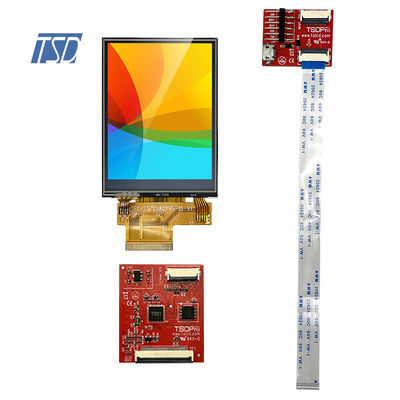 20pin 2,8 '' TFT LCD Mô-đun Hiển thị Màn hình cảm ứng điện trở HMI Giao diện UART