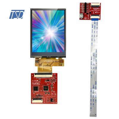 20pin 2,8 '' TFT LCD Mô-đun Hiển thị Màn hình cảm ứng điện trở HMI Giao diện UART