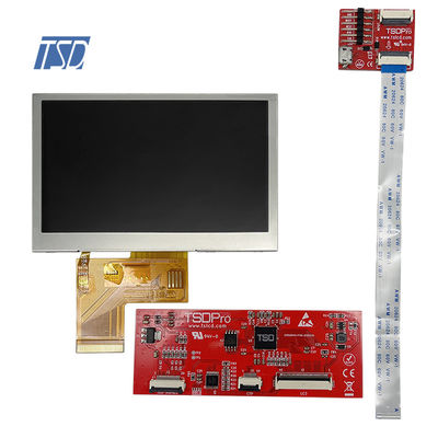 HMI 480x272 Lcd TN Panel UART 20pin, Esp32 4.3 inch Màn hình mô-đun LCD TFT