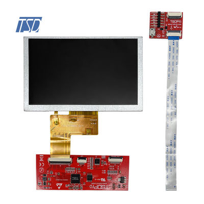 Giao diện UART Mô-đun màn hình LCD Tft điện dung 800x480 Hmi 5 inch