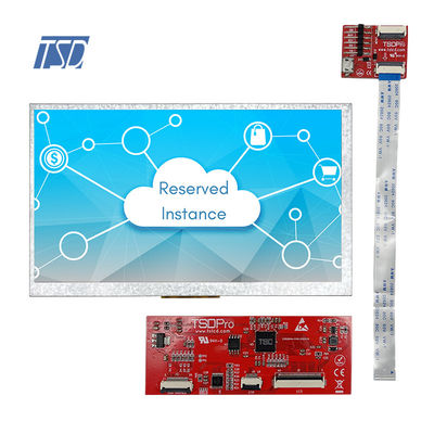 HMI Serial Solution 800x480 Touch Screen Smart LCD Module UART Interface 7'