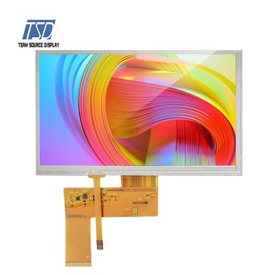 Màn hình TFT LCD giao diện 7 inch 800x480 độ phân giải RGB với bảng điều khiển cảm ứng điện trở