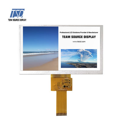Mô-đun màn hình LCD TFT CTP 7 inch tùy chỉnh TSD 1000 Nits 800x480 PN TST070MIWN-10