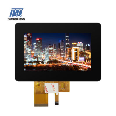 Mô-đun màn hình LCD IPS Glass TFT độ phân giải 4,3 inch 800 * 480 RGB 24 bit
