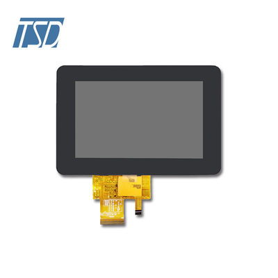Bảng điều khiển màn hình LCD cảm ứng 800x480 450 Độ sáng Màn hình mô-đun hiển thị LCD 5 inch Tft