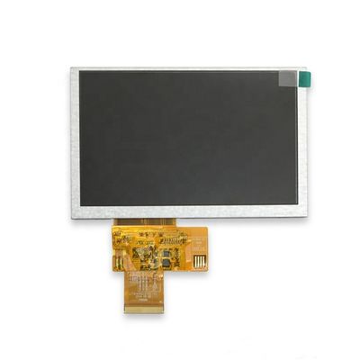 5,0 '' Màu 800x480 Mô-đun LCD 12 giờ hiển thị 12LEDs với Giao diện RGB Chống chói