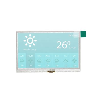 Mô-đun màn hình cảm ứng LCD 480x272 Tft 4.3 inch với cảm ứng điện trở