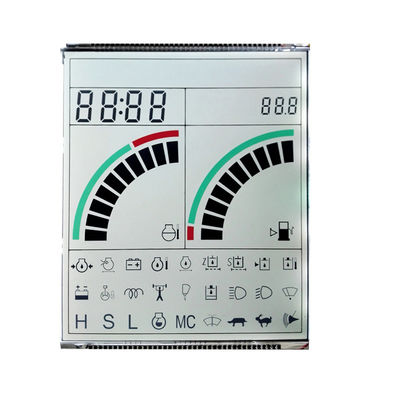 Monochrome tùy chỉnh màn hình LCD chuyển đổi 7Segment cho máy đo tốc độ