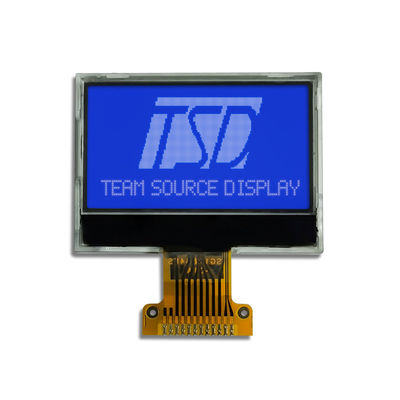 Tích cực COG Màn hình LCD 25,58x6 Vùng hoạt động 128x64 Điểm 6 O'Clock Góc nhìn