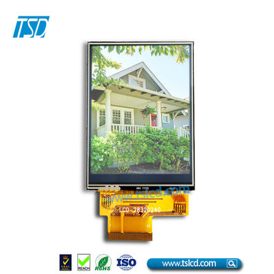 280cd / m2 Màn hình LCD 2,8 inch Hiển thị 240x320 Với giao diện MCU