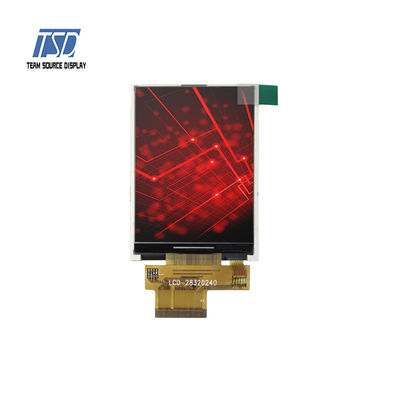 2,8 inch 240x320 Độ phân giải 280nits Giao diện MCU ILI9341V IC TFT LCD Màn hình
