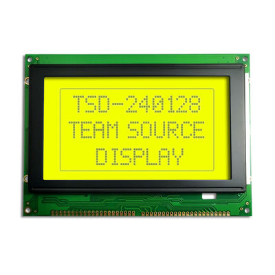 240X128 STN Mô-đun hiển thị màn hình LCD đơn sắc đồ họa COB tích cực màu vàng màu xanh lam STN