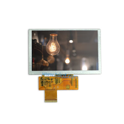 Giao diện RGB Màn hình hiển thị LCD TFT 5 inch 480x272 300nits với IC ST7257