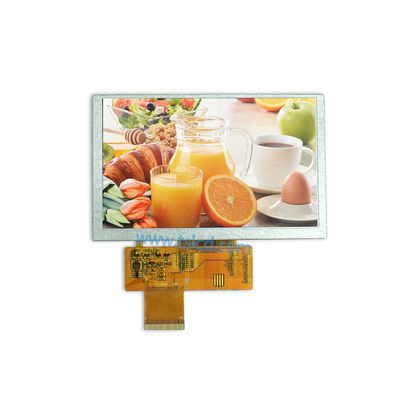 Giao diện RGB Màn hình hiển thị LCD TFT 5 inch 480x272 300nits với IC ST7257