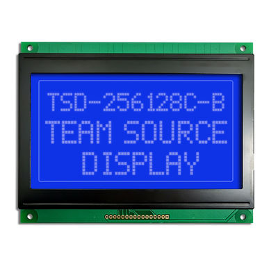 Mô-đun LCD 256x128 STN FSTN COB với đèn nền xanh lam và vàng xanh