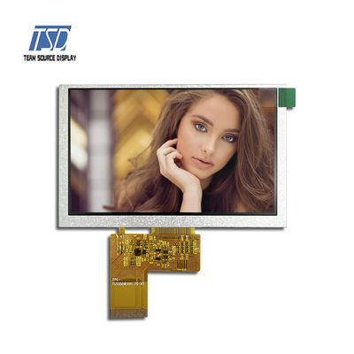 Giao diện TTL 5 inch Mô-đun màn hình LCD IPS TFT 800xRGBx480